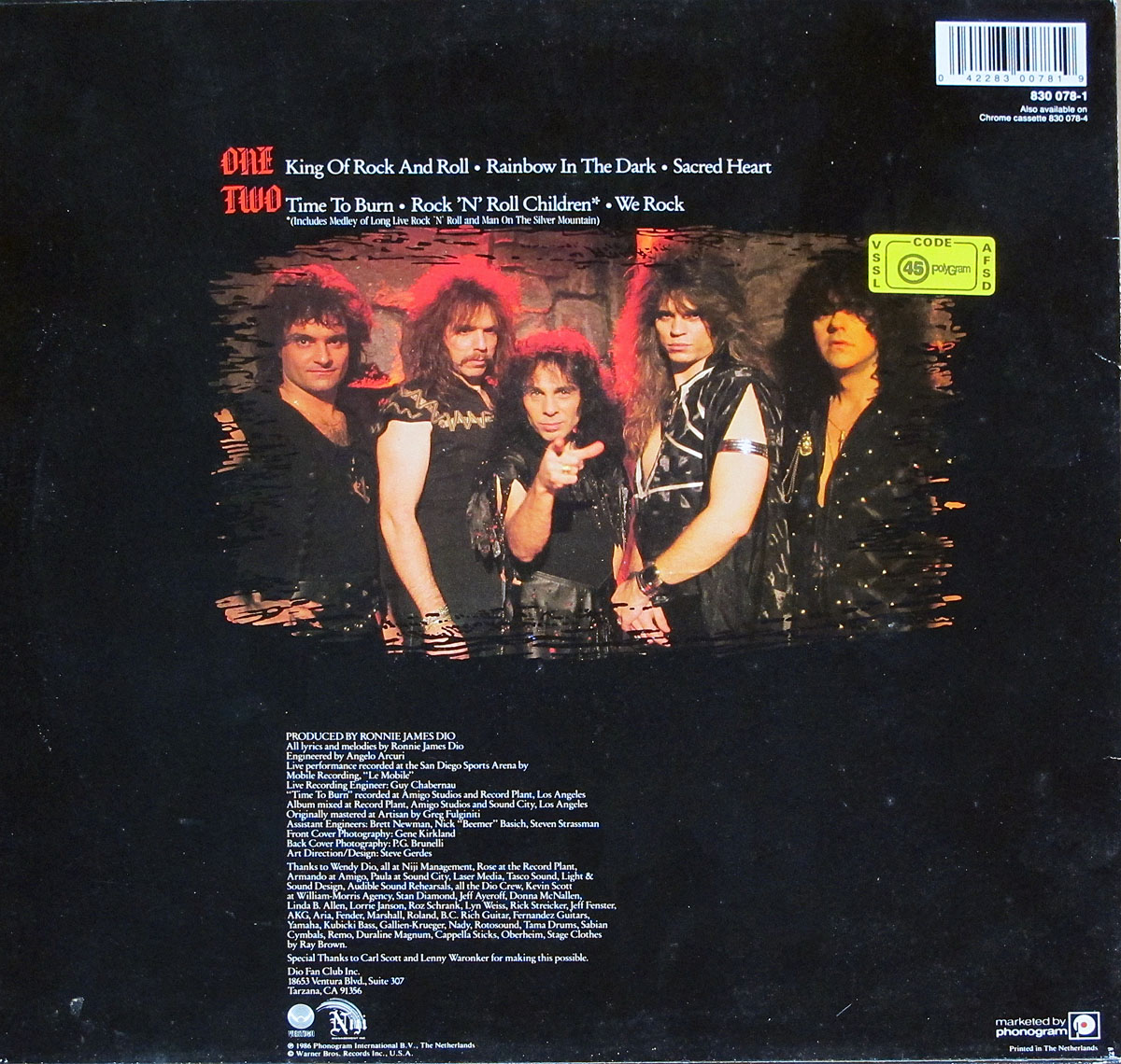 High Resolution Photo #2 DIO Intermission 